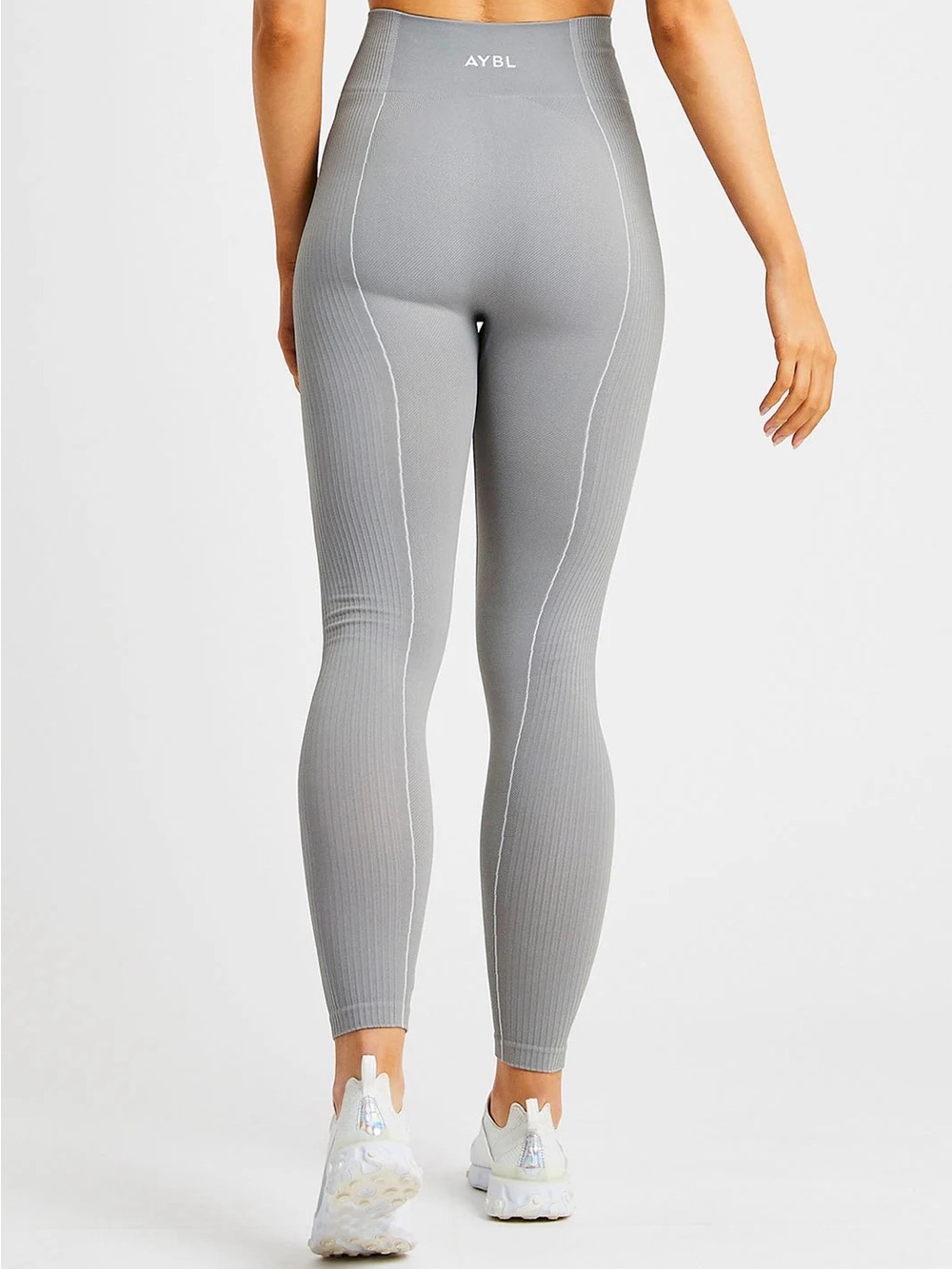 AYBL Gray Reflex Seamless Active Workout Gym High Rise Leggings Size XS - Picture 8 of 8